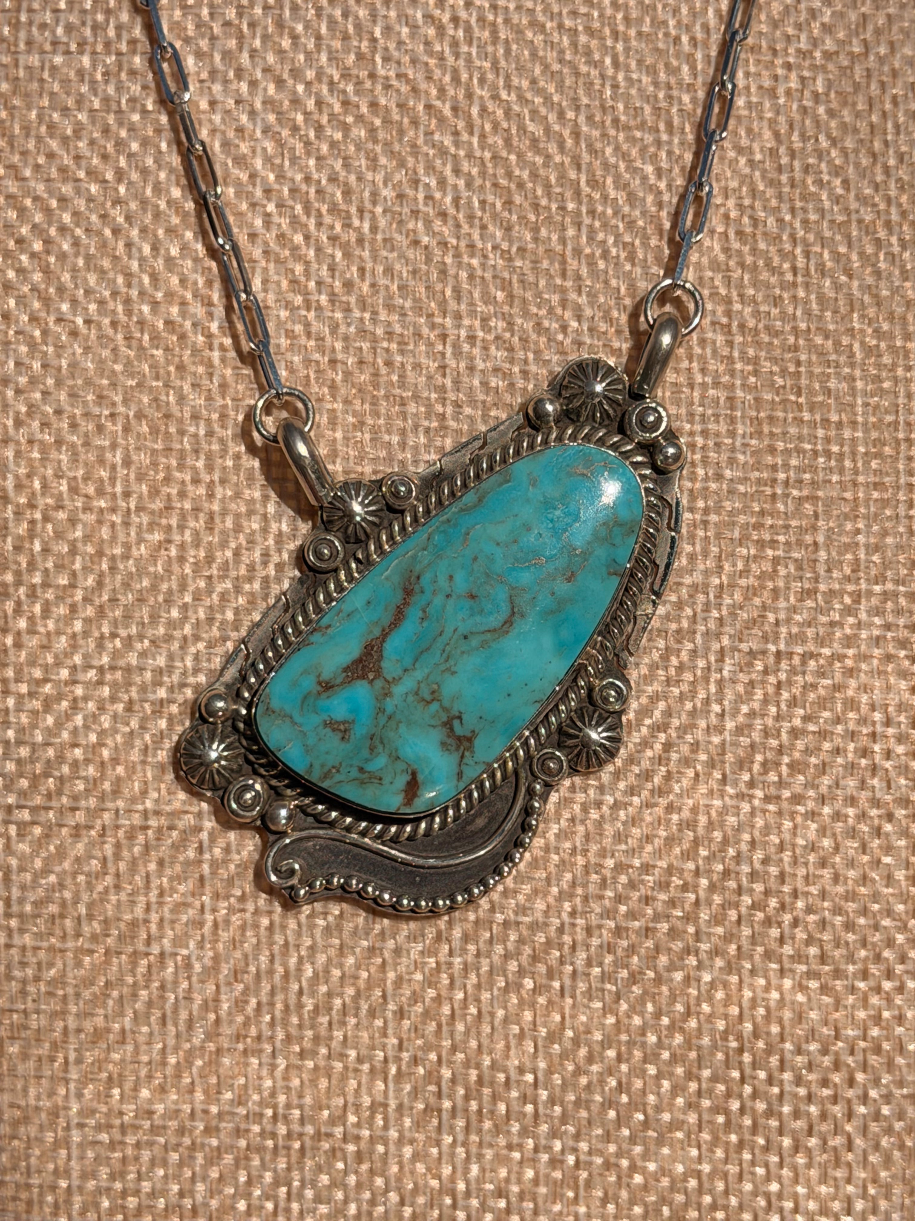 Gabriel Jurado Kingman Bar Necklace