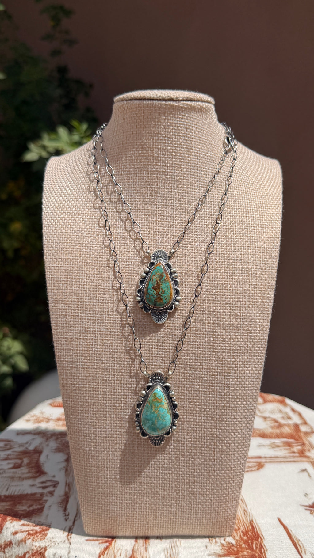 Native made Turquoise necklace