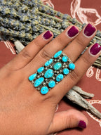 Julia Etsitty Lone Mountain Ring