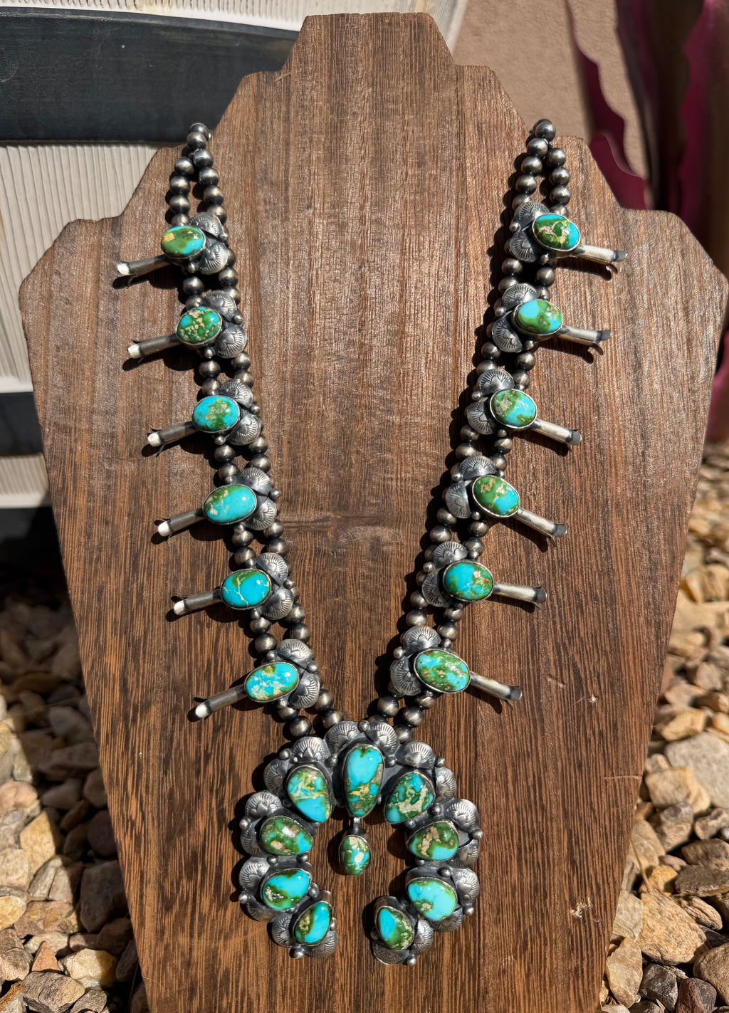 Kee-J Navajo handmade Sonoran Gold Squash set