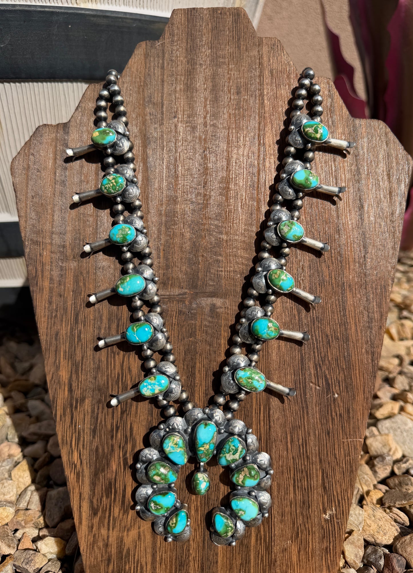 Kee-J Navajo handmade Sonoran Gold Squash set