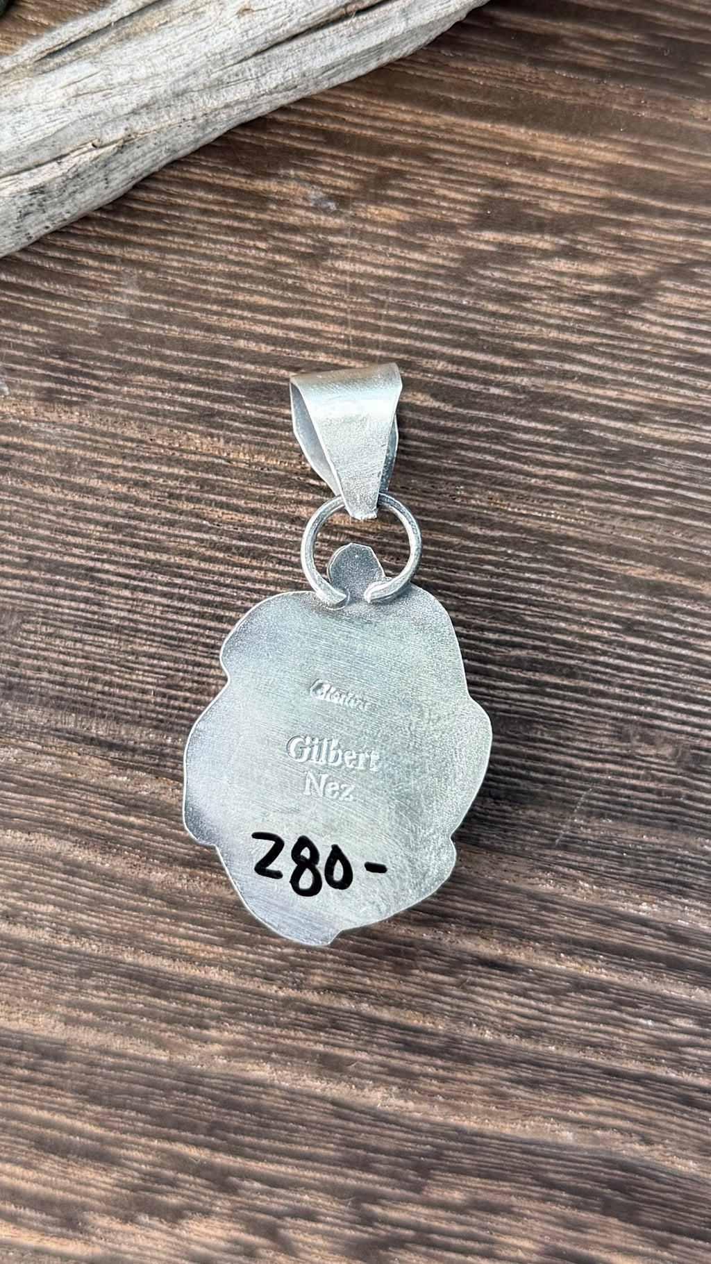 Gilbert Nez Loan Mountain Pendant