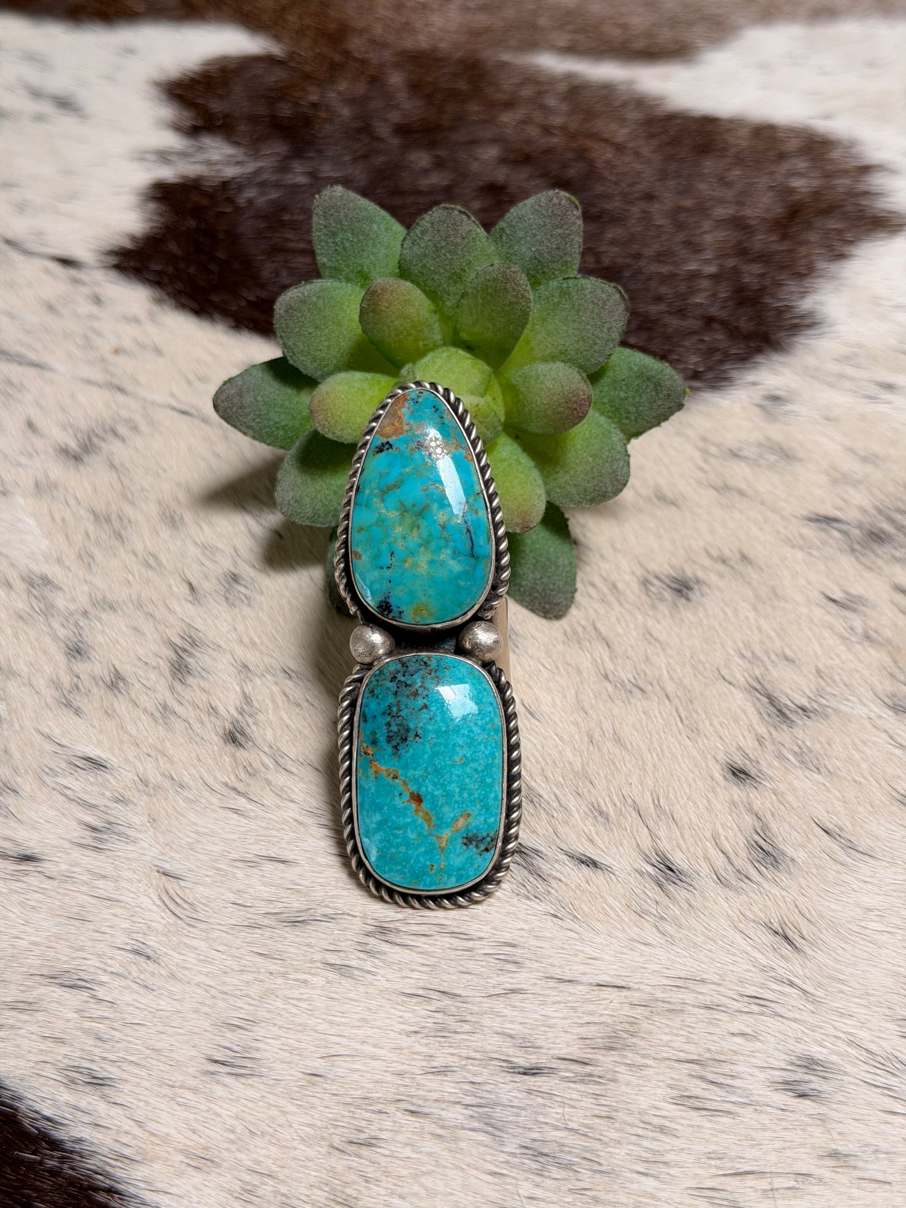 Lu Silversmith Kingman Adjustable Ring