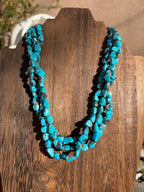 3 strand Turquoise necklace