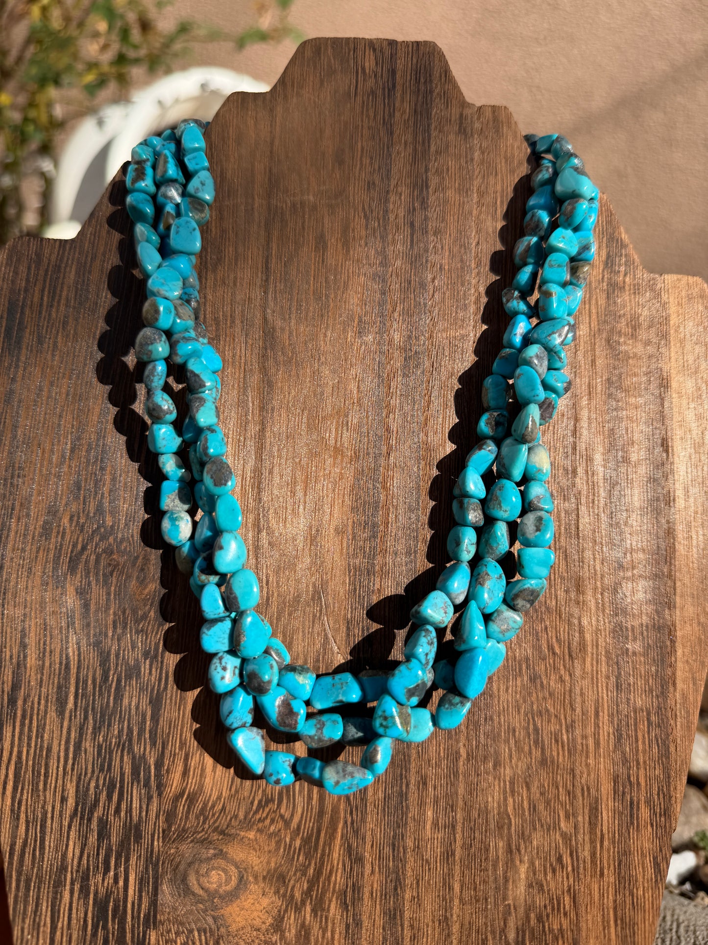 3 strand Turquoise necklace