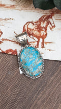 Philbert Nez Turquoise Pendant