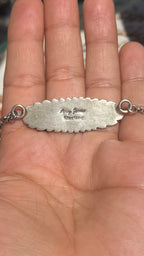 Leroy James Golden Hills Concho necklace