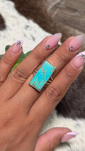 Royston Turquoise Ring, Size 7