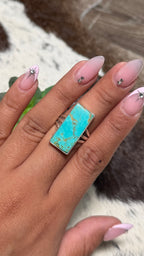 Royston Turquoise Ring, Size 7