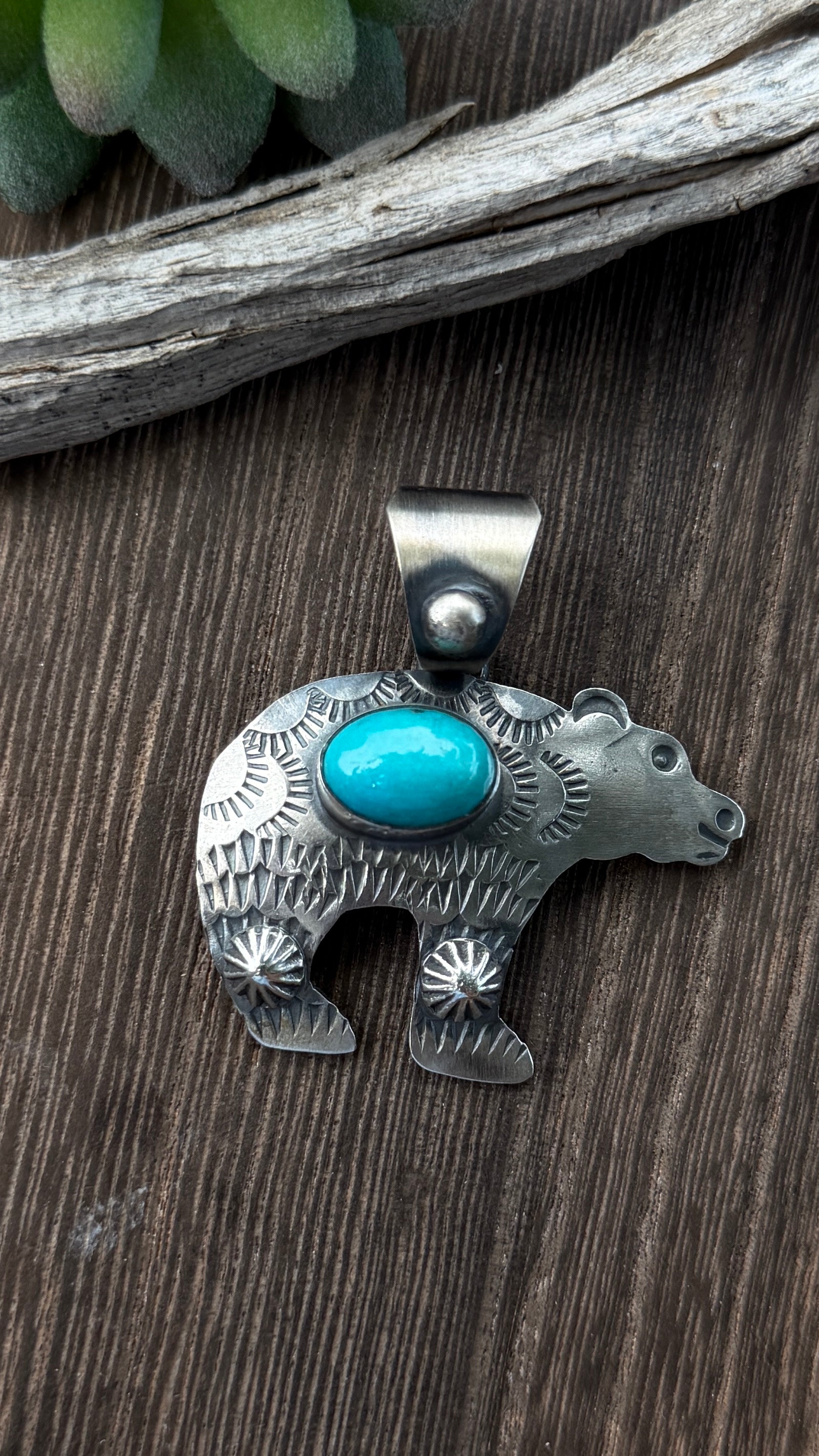 Chimney Butte Bear Pendant