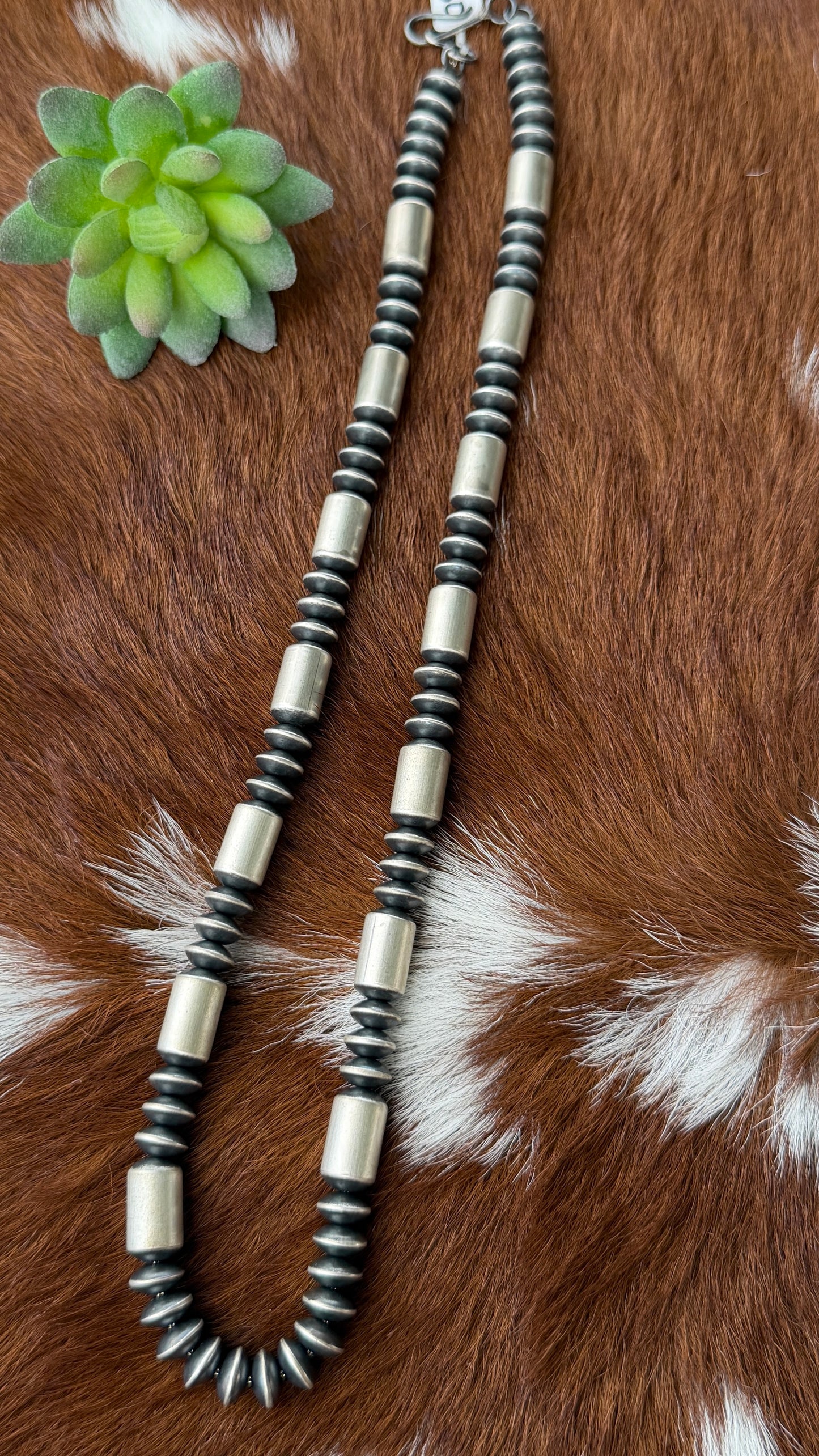 Crystal Haley Navajo saucer & barrels