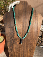 Turquoise & Blossom 18"