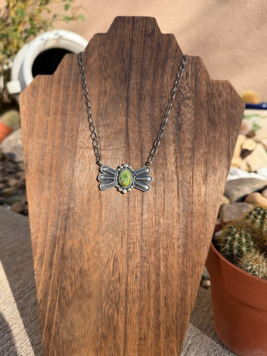 Sonoran Gold bar necklace