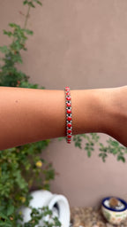 Gaynell Parker Red coral bangle