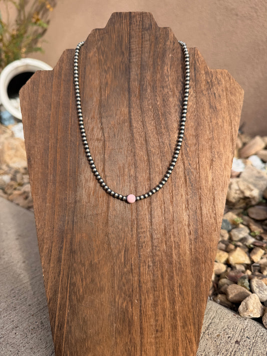 Pearls & Pink 18" 4mm