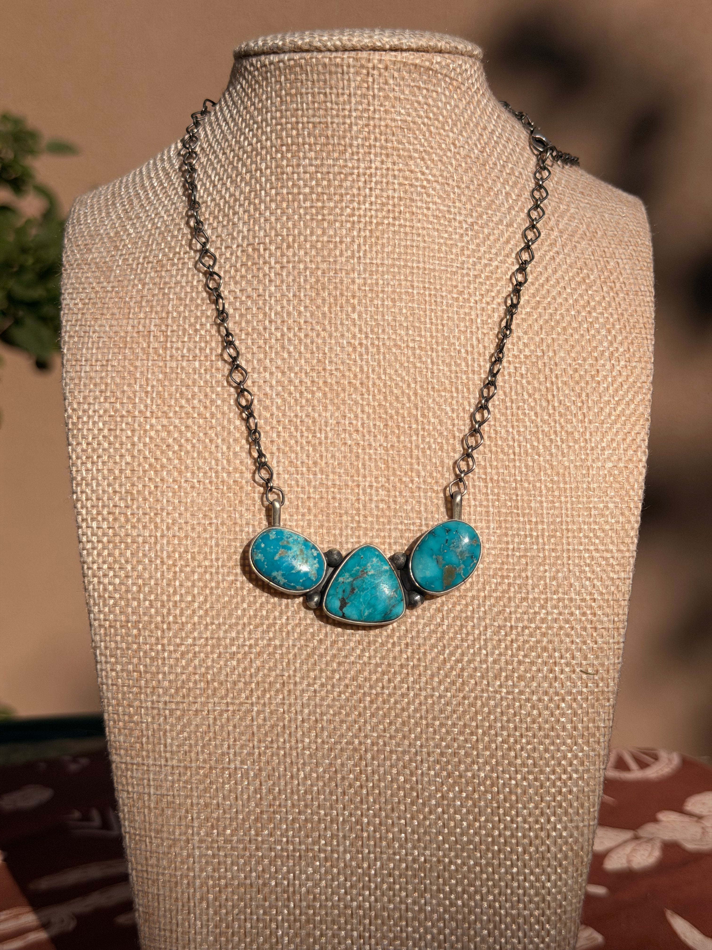 Letricia Largo Blue Ridge Bar Necklace