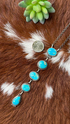 Felecia Yazzie Blue Ridge lariat