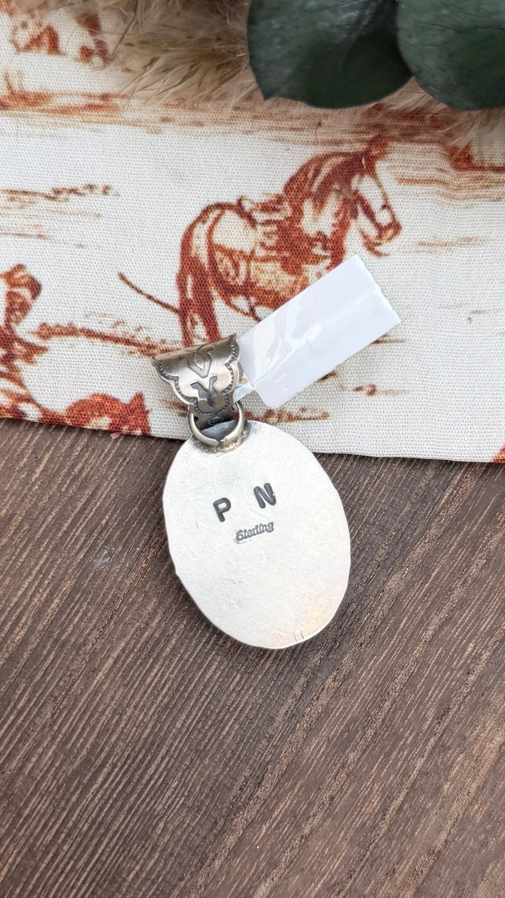 Philbert Nez Turquoise Pendant