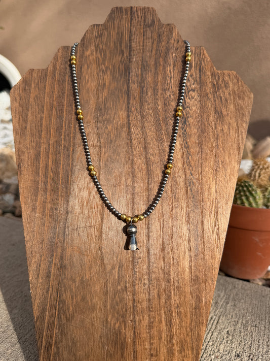 Pearls & Gold 18" 3mm