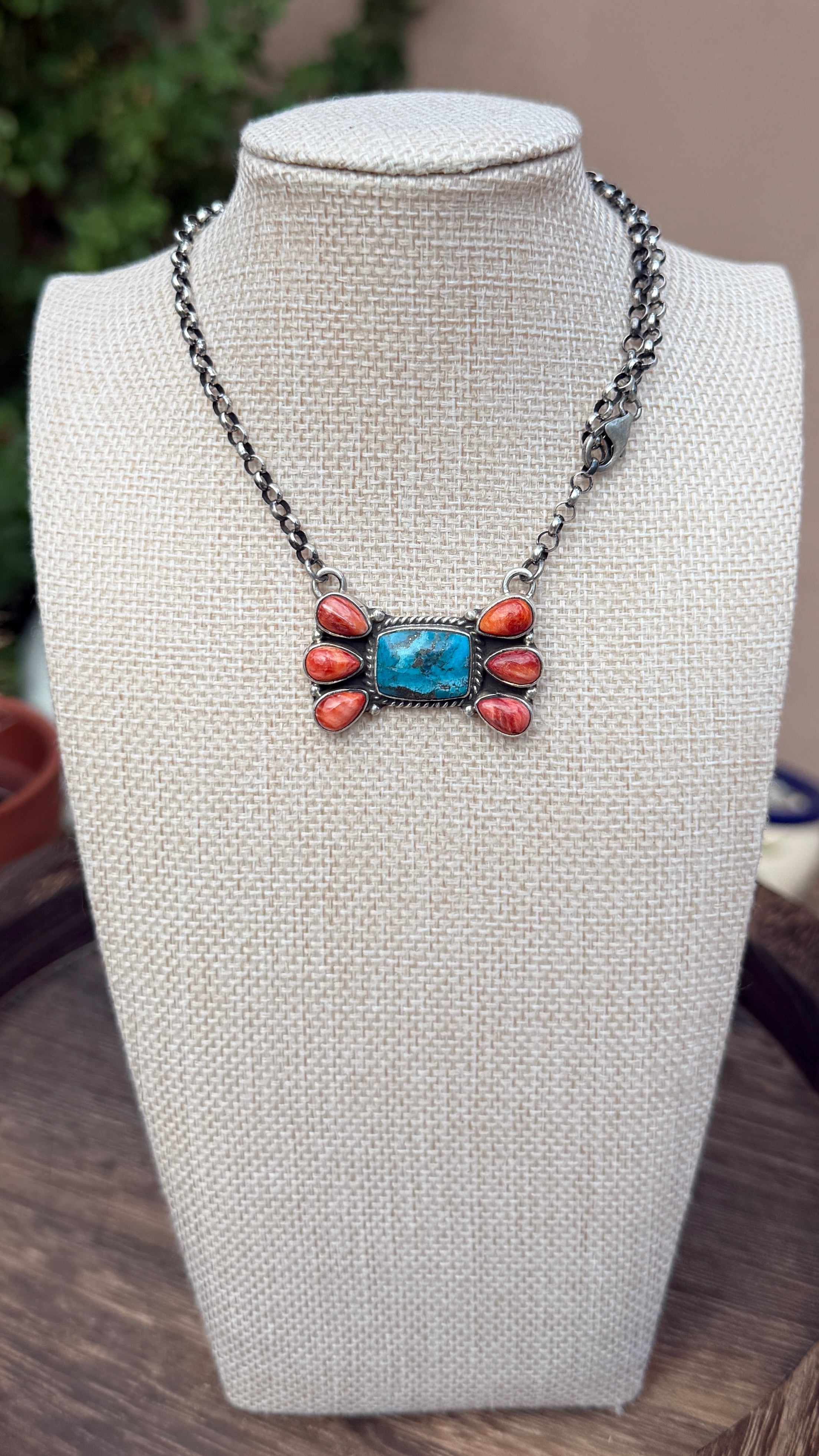 G James spiny & turquoise