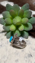 Thomas Yazzie Kingman Ring, Size 7