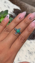 Turquoise Zia Ring Size 7