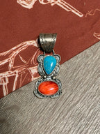 Gilbert Nez Multi Stone Pendant