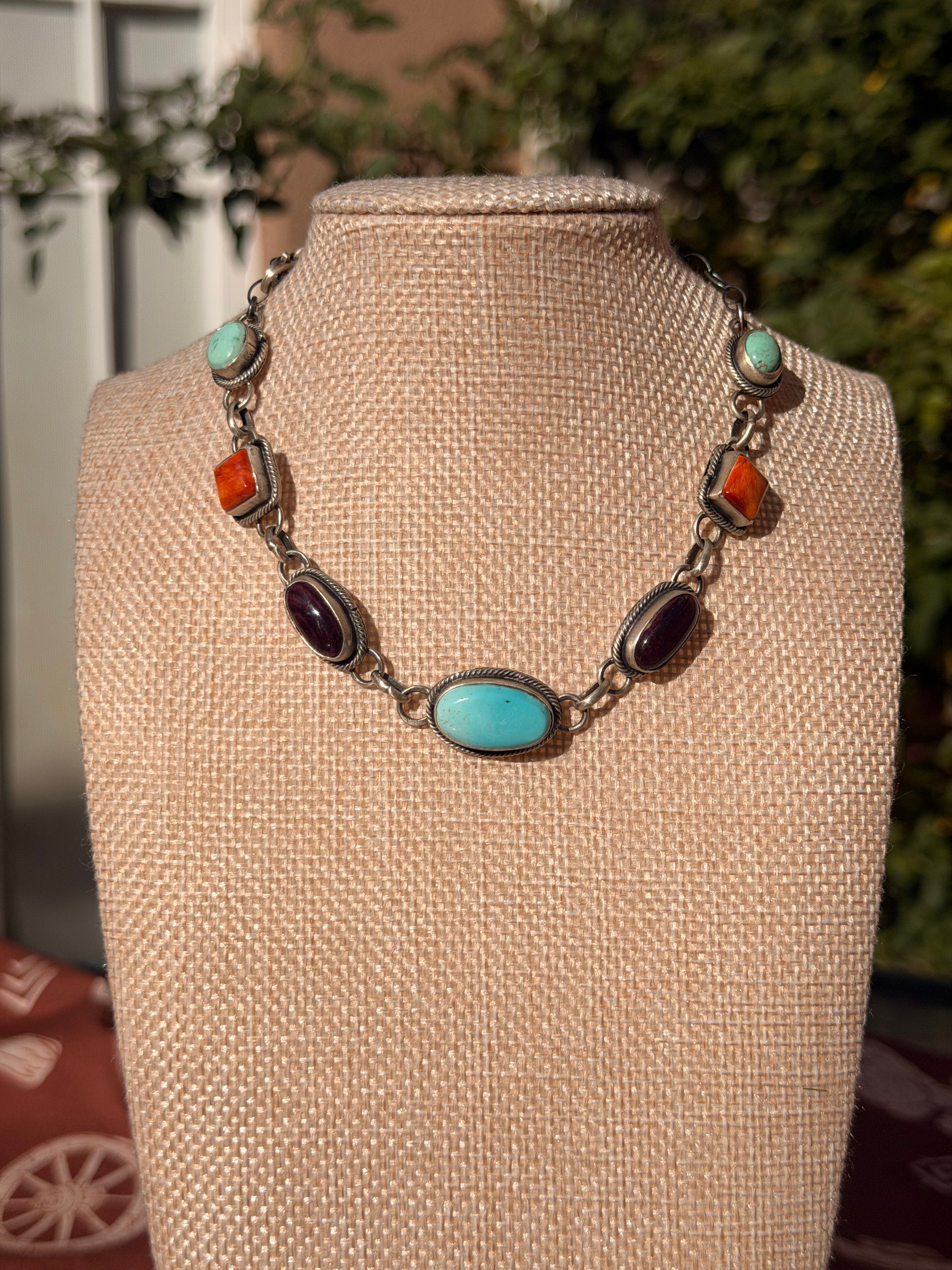 Multi Stone Choker