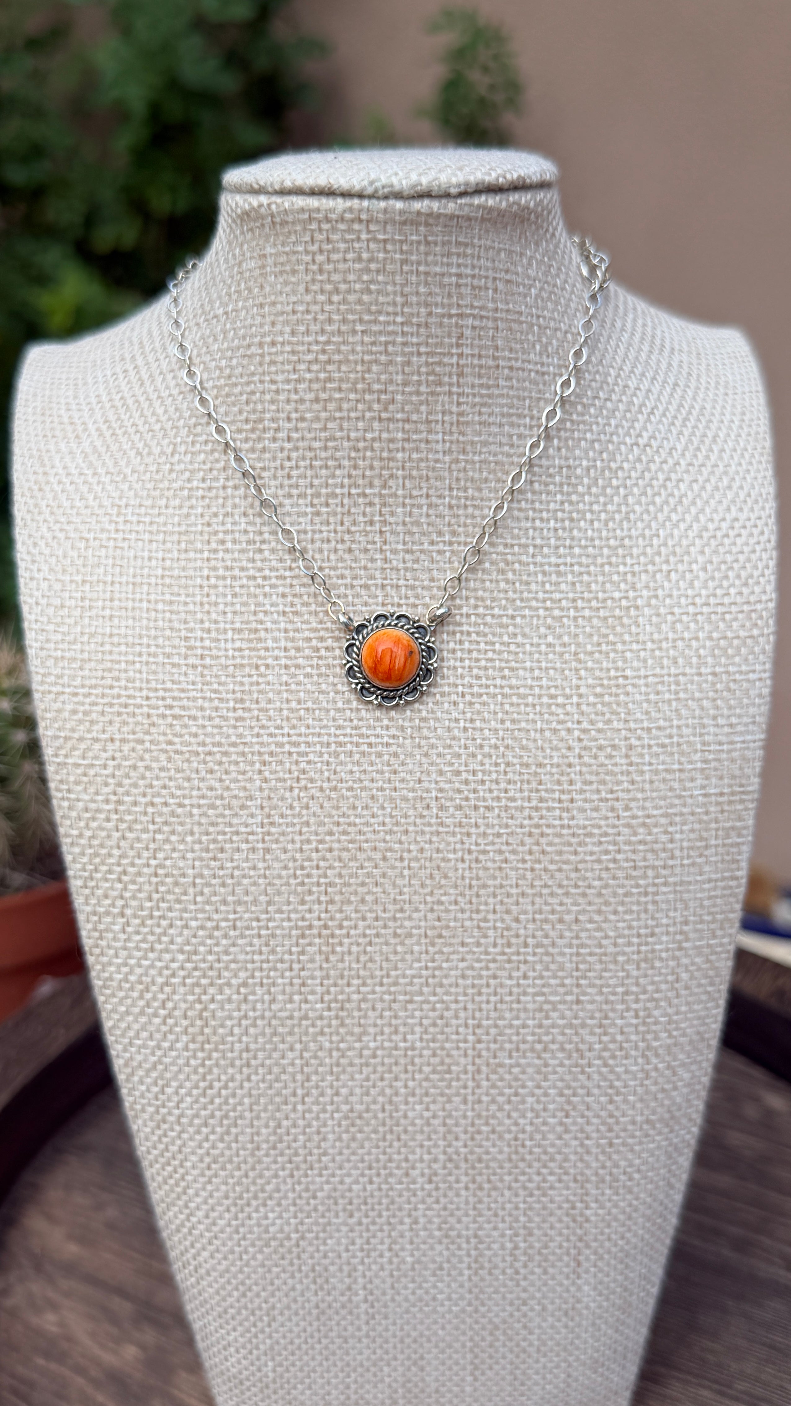 Orange spiny bar