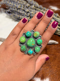 T. Nez. Sr Sonoran Gold Cluster Ring