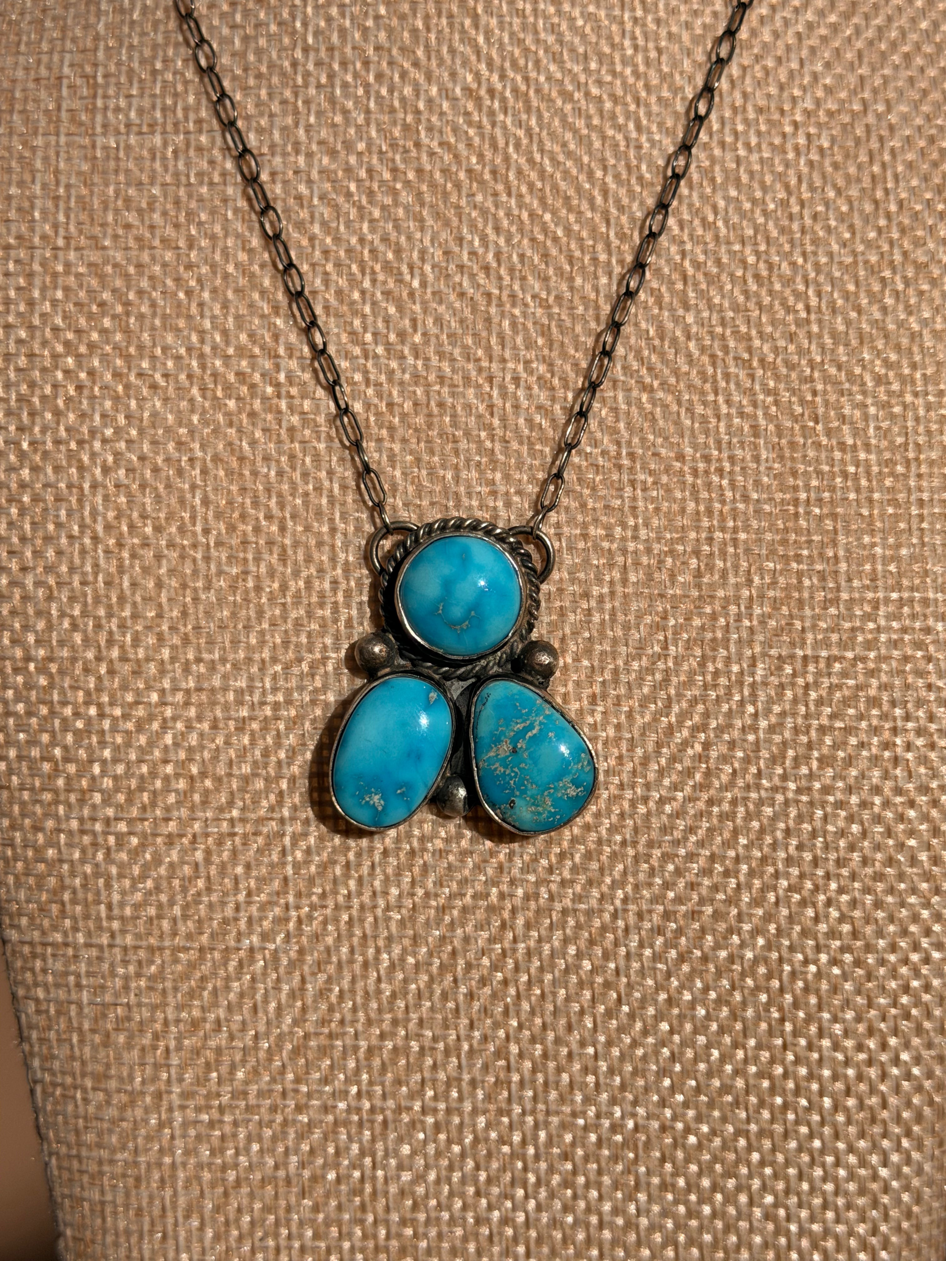 Hiram Largo Blue Ridge Bar Necklace
