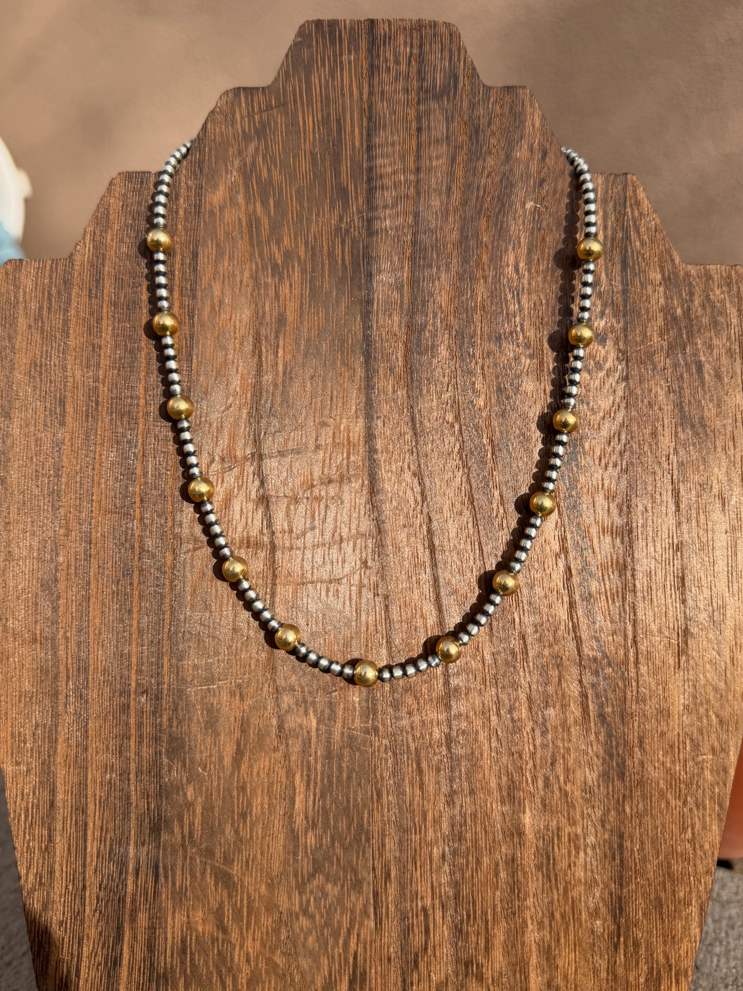 Pearls & Gold 16" 3mm