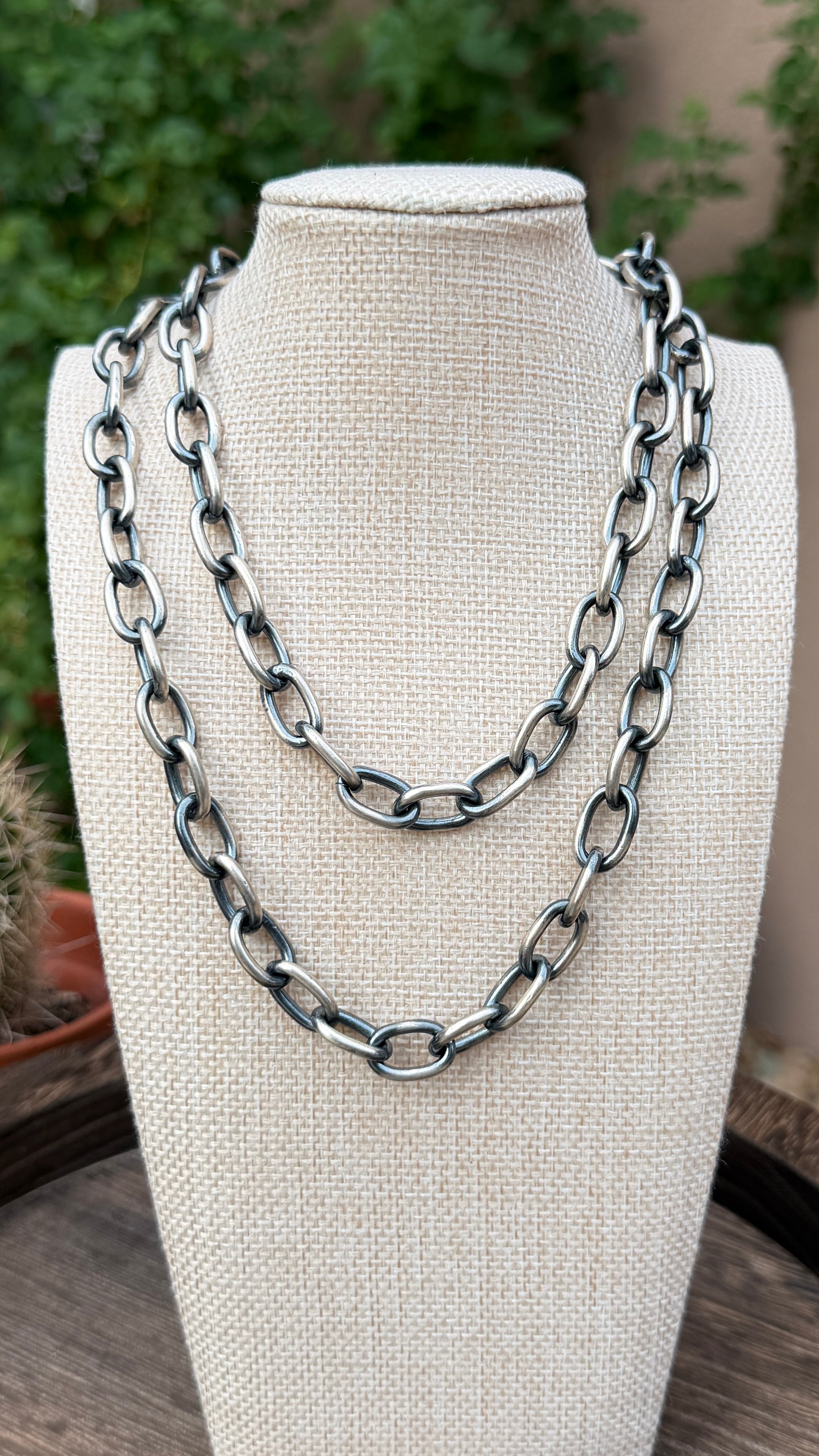 Chimney Butte silver chains