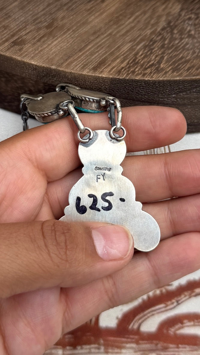 Felicia Yazzie White Water Necklace