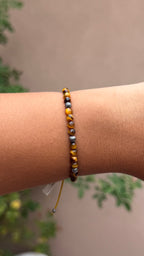 Grandma Cactus Tigers Eye pulley bracelet