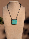 Augustine Largo Kingman Bar Necklace