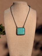 Augustine Largo Kingman Bar Necklace