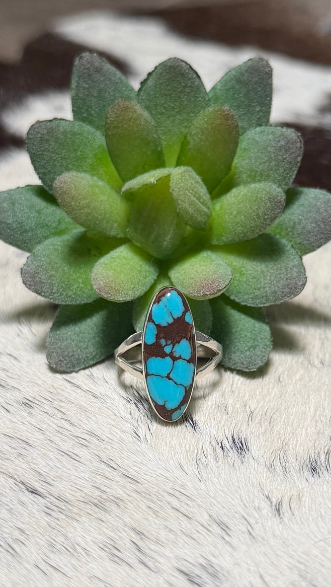 Cathy Webster Prince Turquoise Ring, Size 7