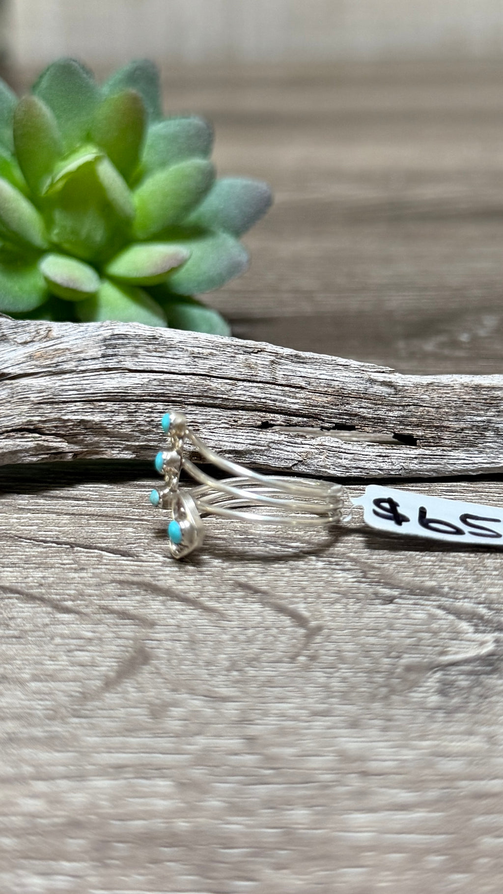 Zuni Hand Made Ring, Size 8
