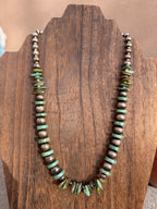 Chimney Butte Pearls & Turquoise 20"