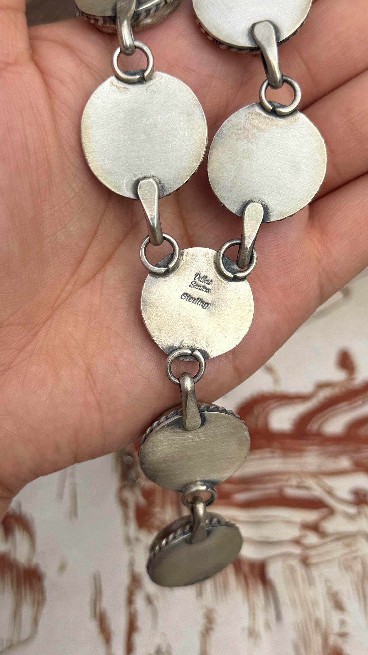 Delbert Sacatero Liberty Dime Necklace