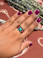 Coral & Kingman Ring