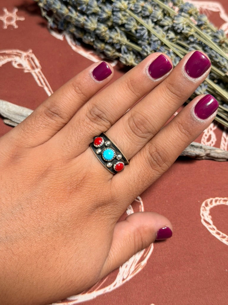 Coral & Kingman Ring