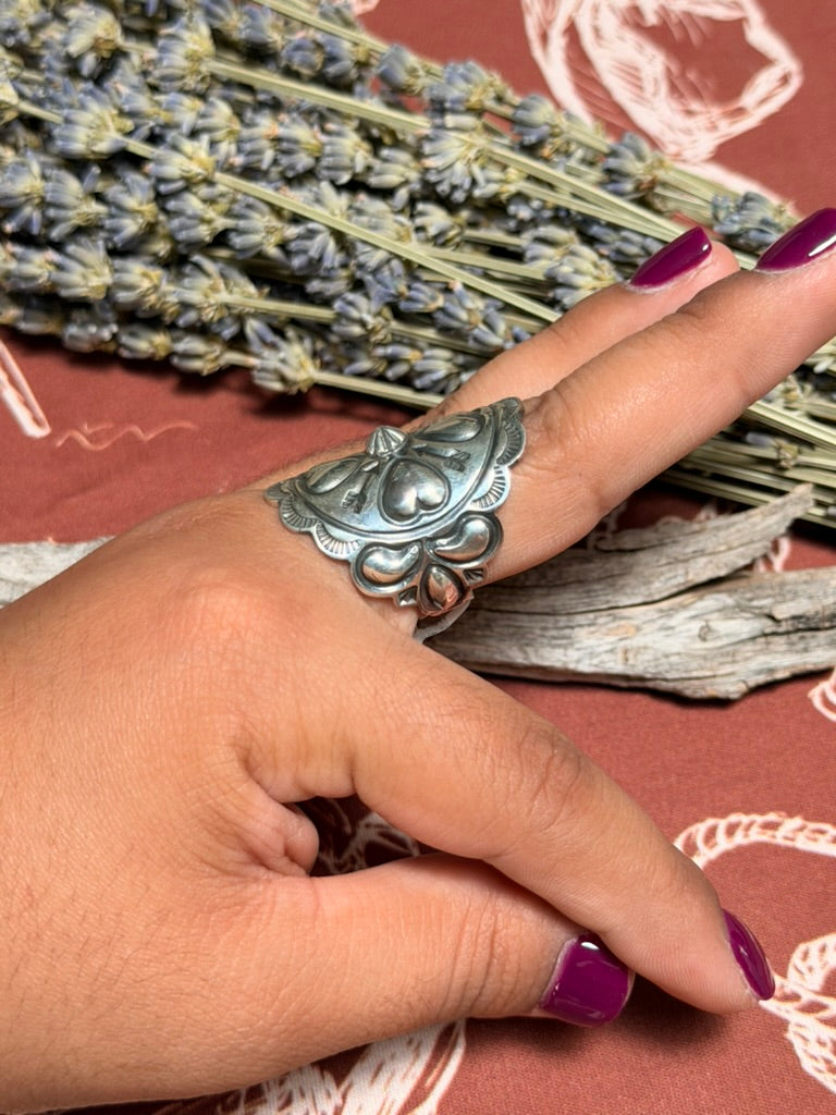 Andy Cadman 4 Heart Band Ring
