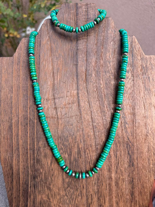 Grandma Cactus African TQ rondelle set