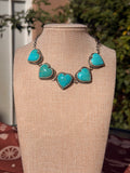 Scott Skeets Kingman Heart Choker