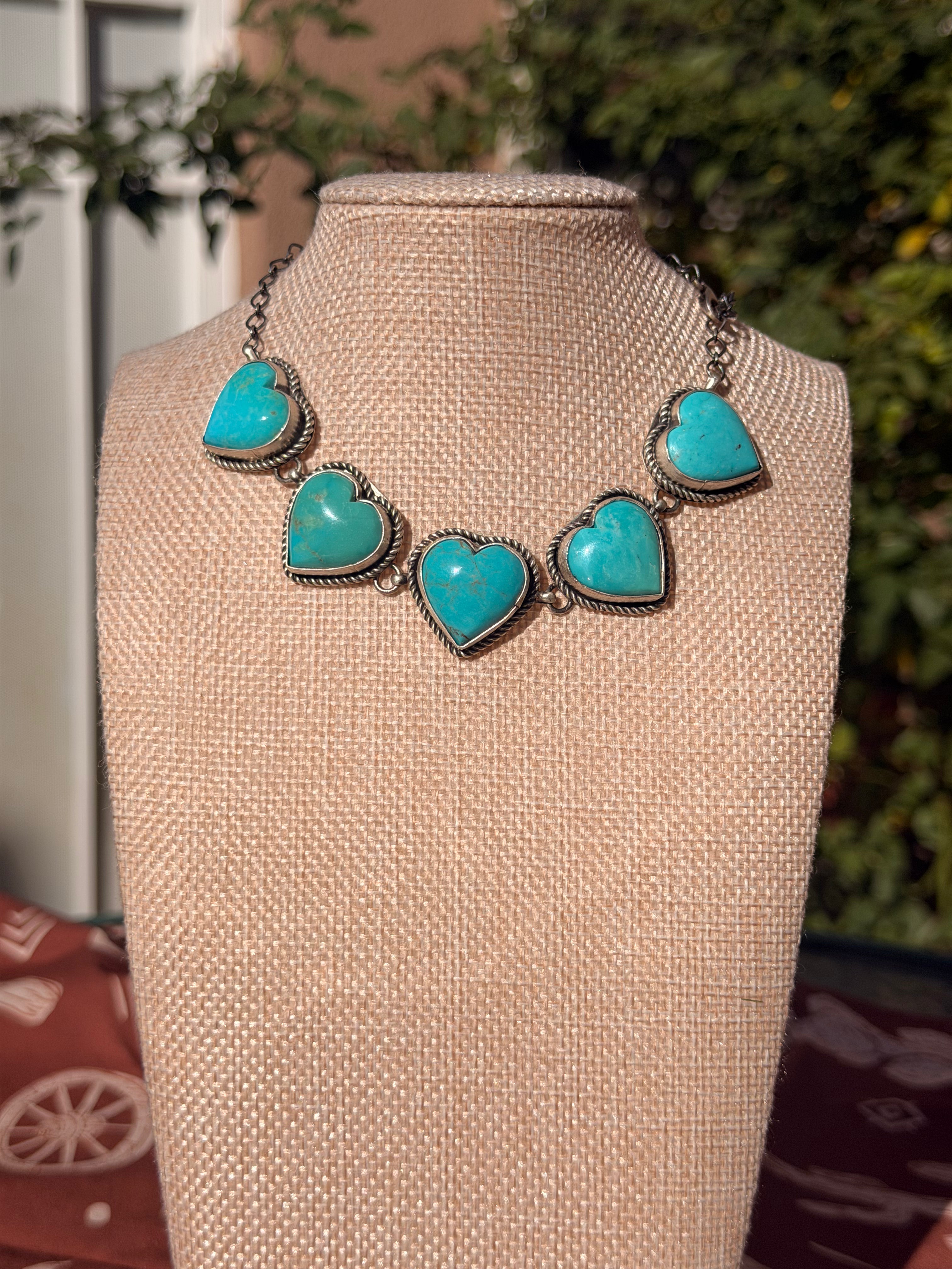 Scott Skeets Kingman Heart Choker