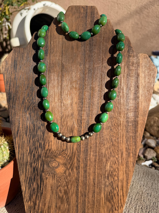 Grandma Cactus TQ & Pearls set 18"