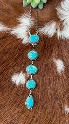 Felecia Yazzie Blue Ridge lariat
