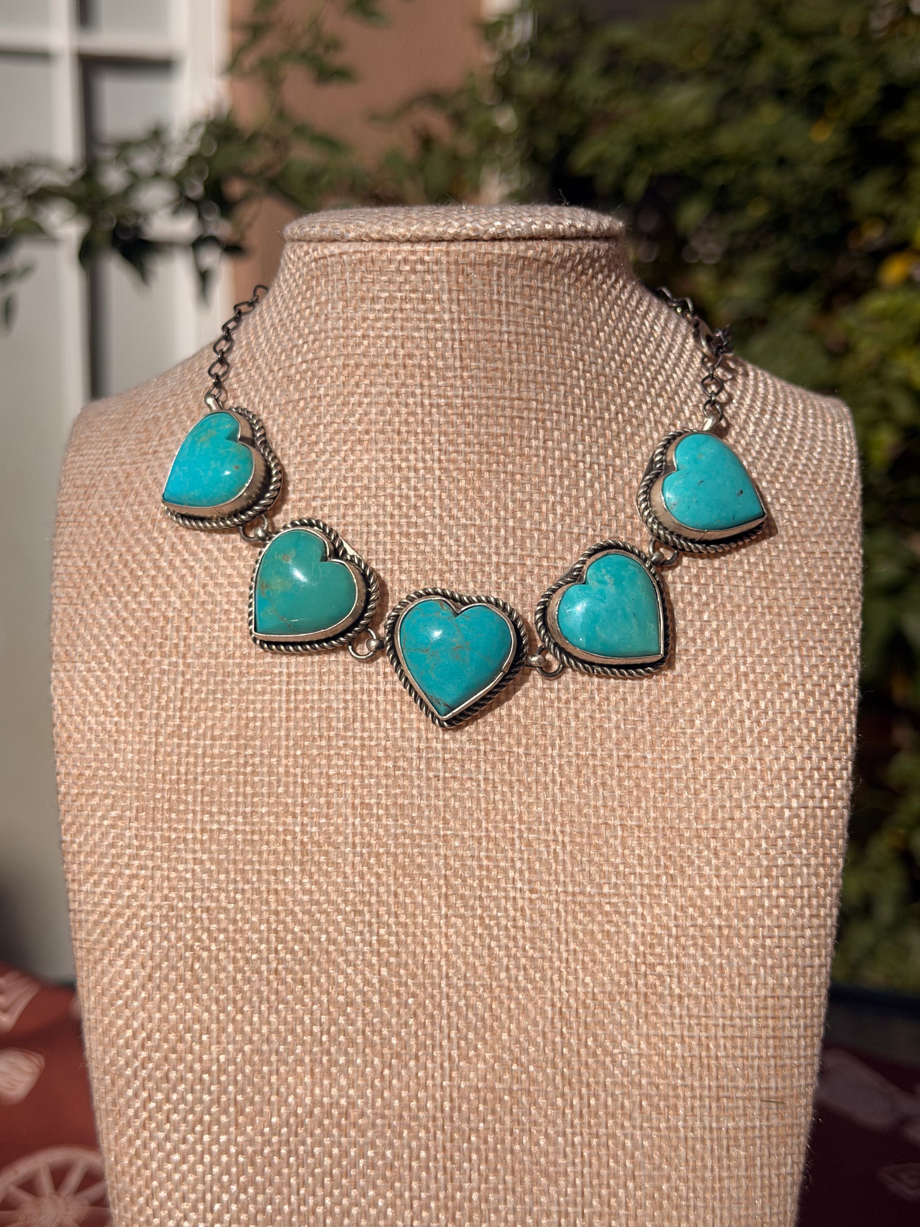 Scott Skeets Kingman Heart Choker